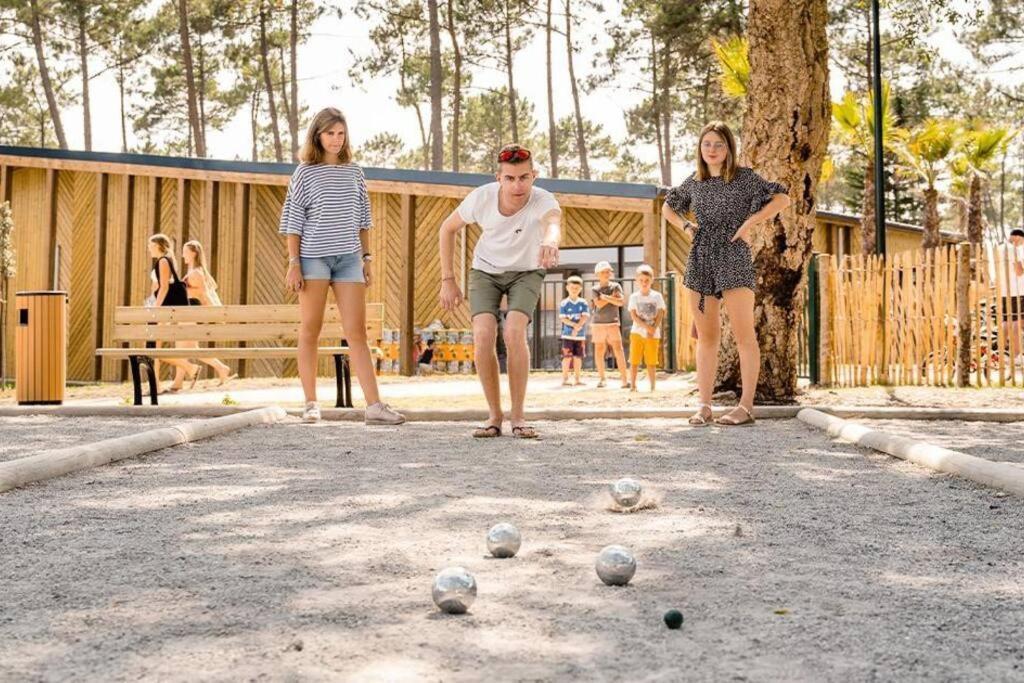 Mobil-Home Loic Camping Les Dunes De Contis Saint-Julien-en-Born Dış mekan fotoğraf